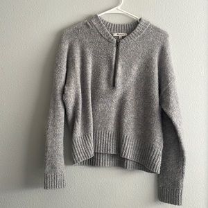 Madewell York Half-Zip Pullover Sweater